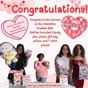 sneaker ball raffle winners