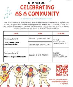 D25 Family Event flyer
