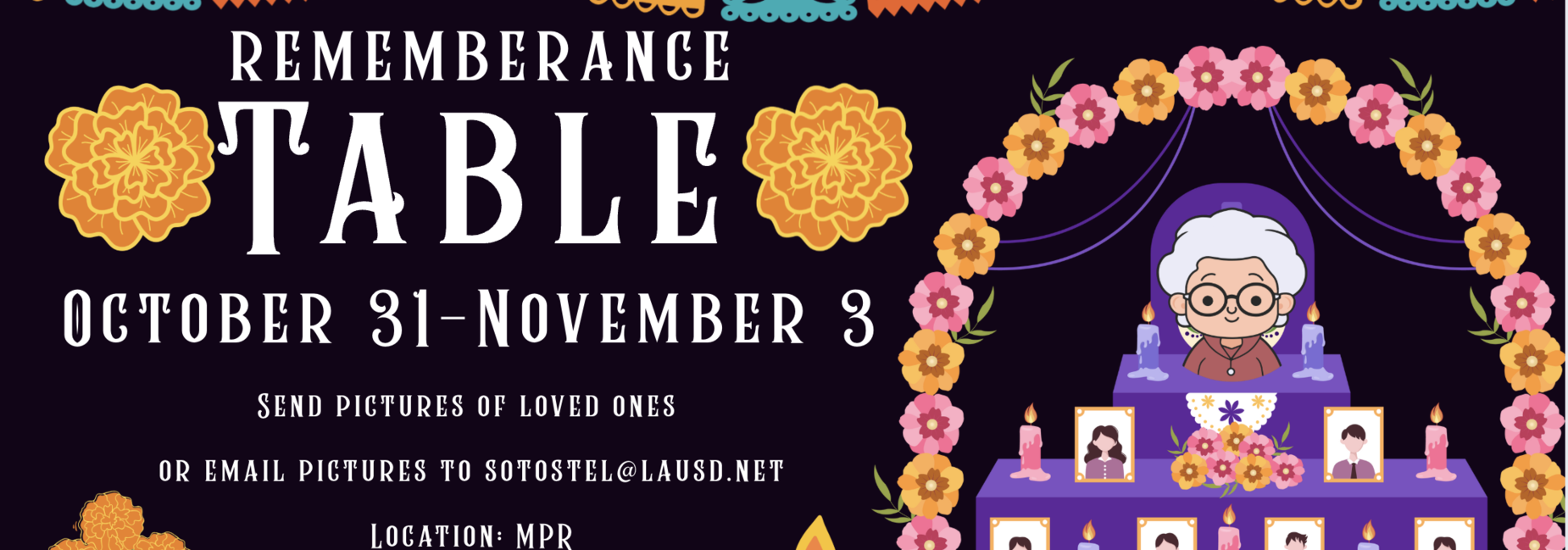 Let's celebrate Dia de los Muertos!