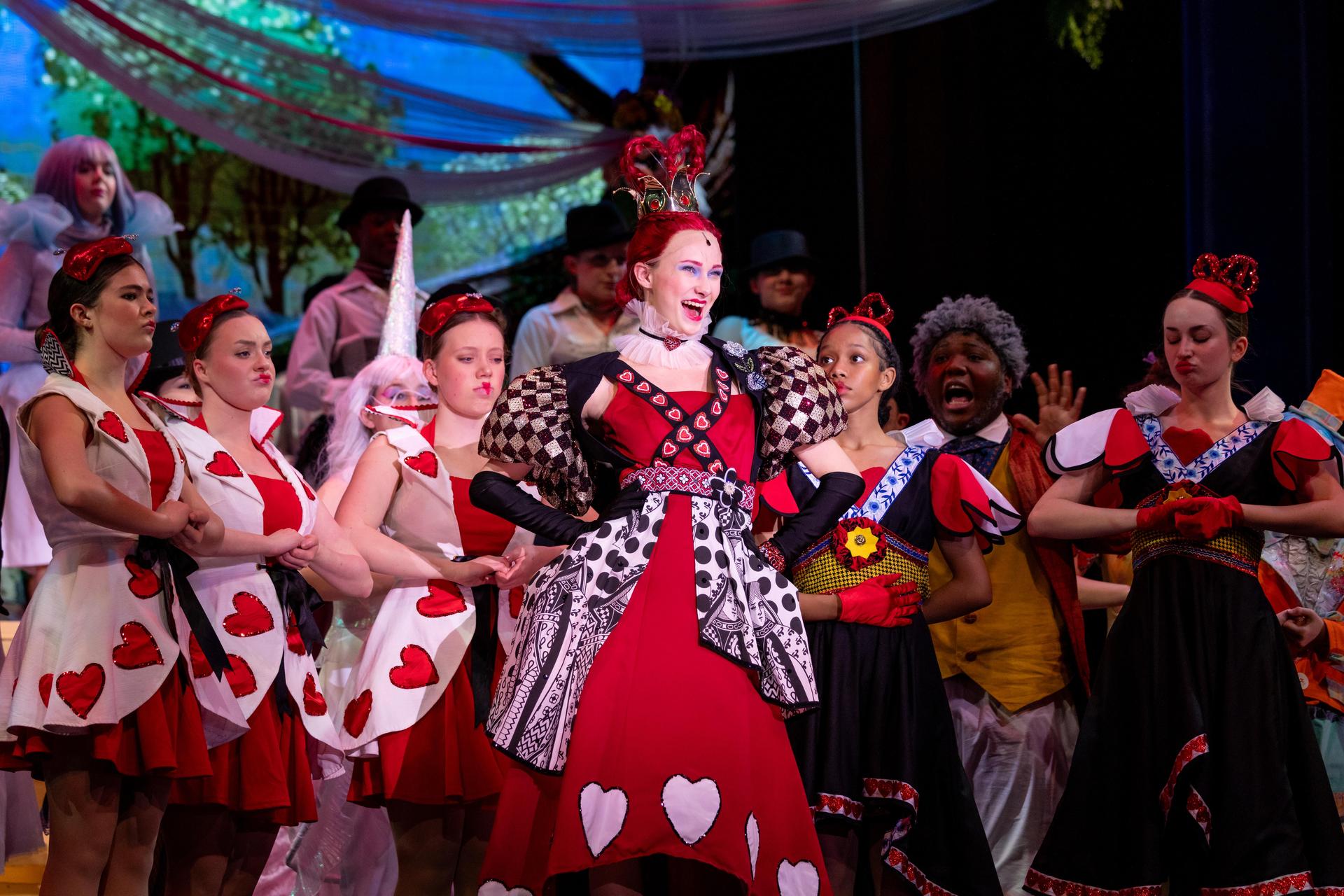 A scene from Wonderland