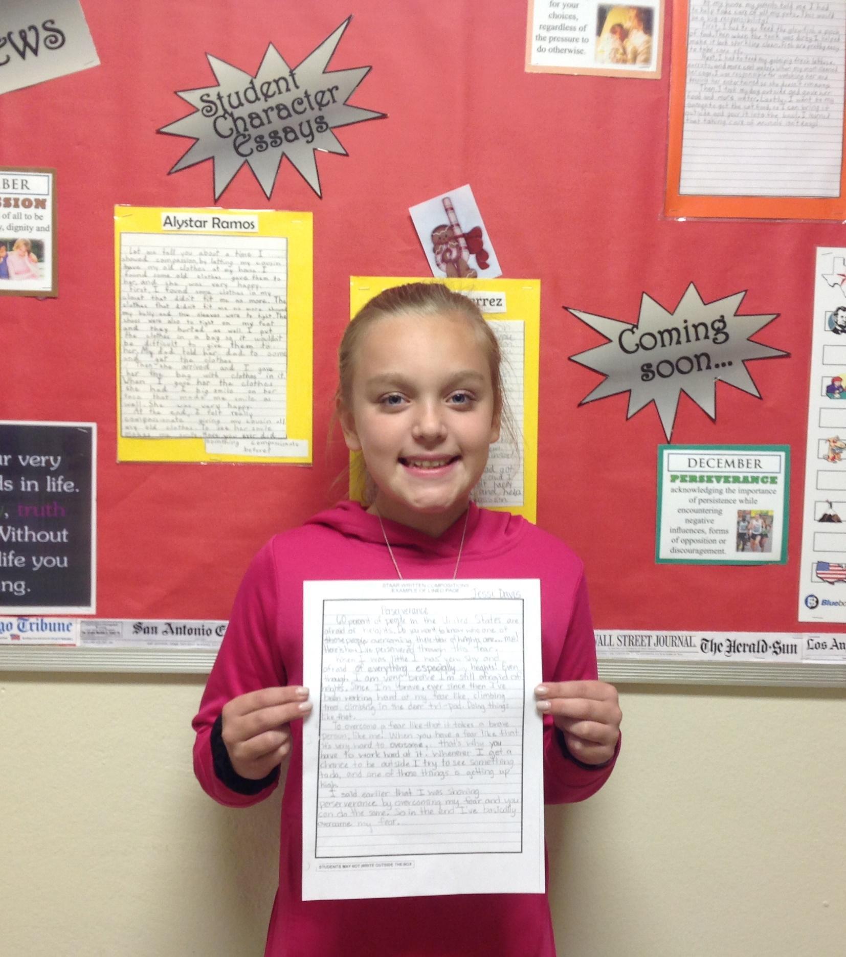 Smithville Elementary School J Davis Reads Perseverance Essay At City Council Meeting Business Plan Writer Edmonton also Top English Essays Healthy Food Essay