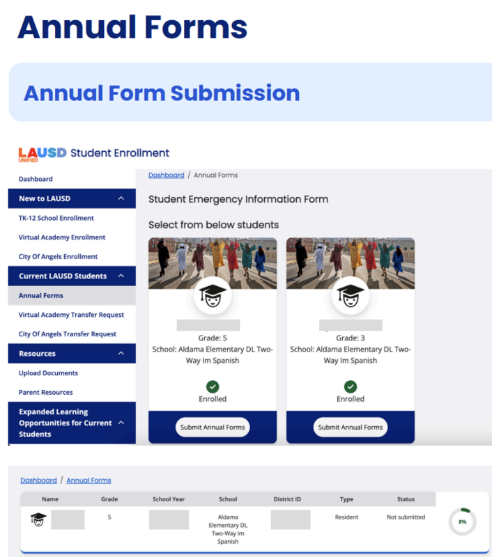 Annual Forms