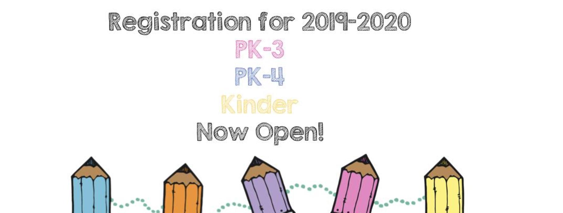 register now for fall