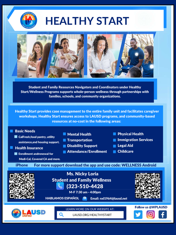 Healthy Start Information for Families