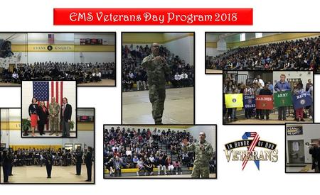 EMS 2018 Veterans Day Program