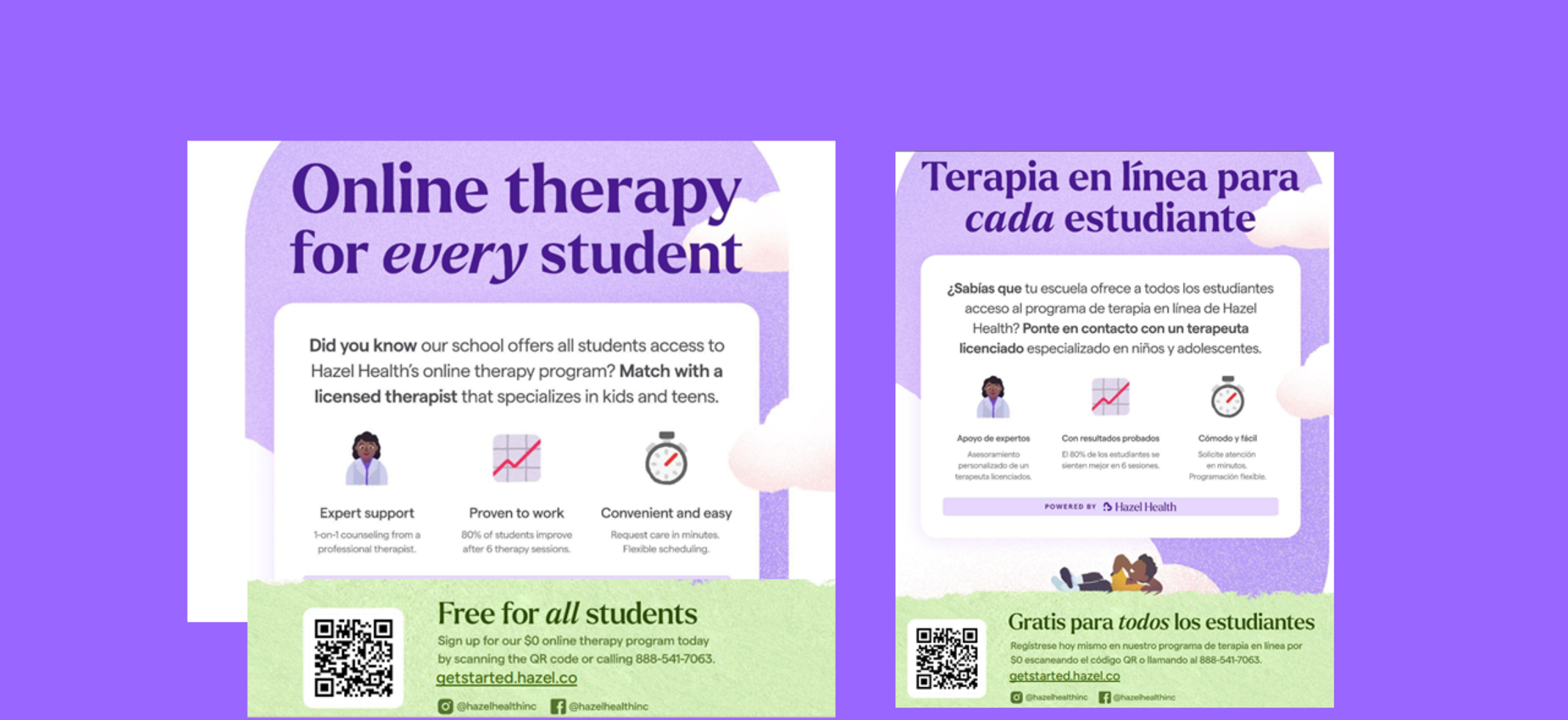Hazel Health Free for Sanchez Students