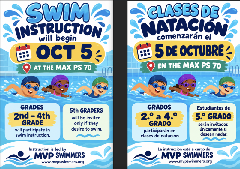 Swim Program is Opening Flyers
