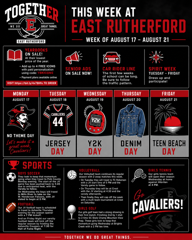 ERHS Weekly Update 8/17