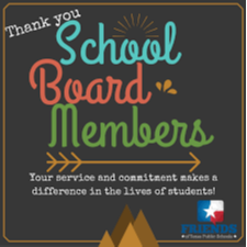 Graphic for school board members.