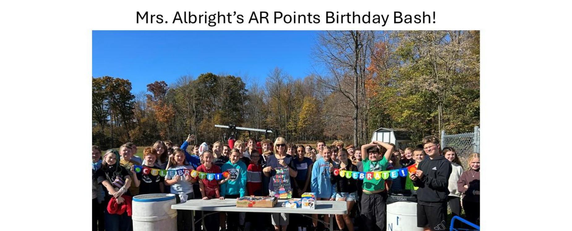 Albright Birthday Bash