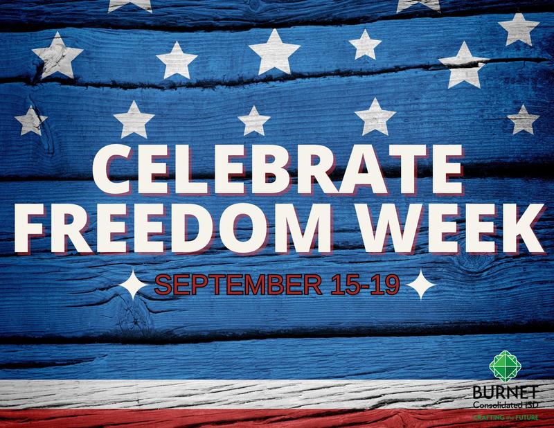 Celebrate Freedom Week, September 15-19 Featured Photo