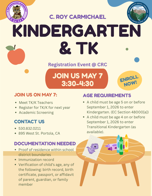 Kinder & TK Reg