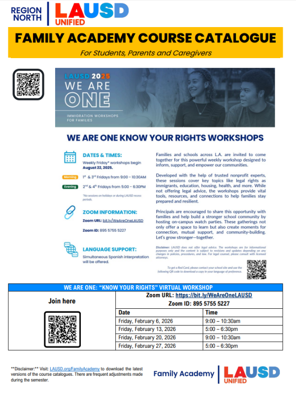 Region North Office Course Catalogues for FEBRUARYT