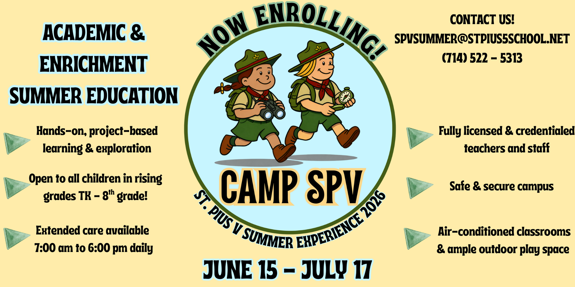 Camp SPV: Academic and Enrichment Summer Education