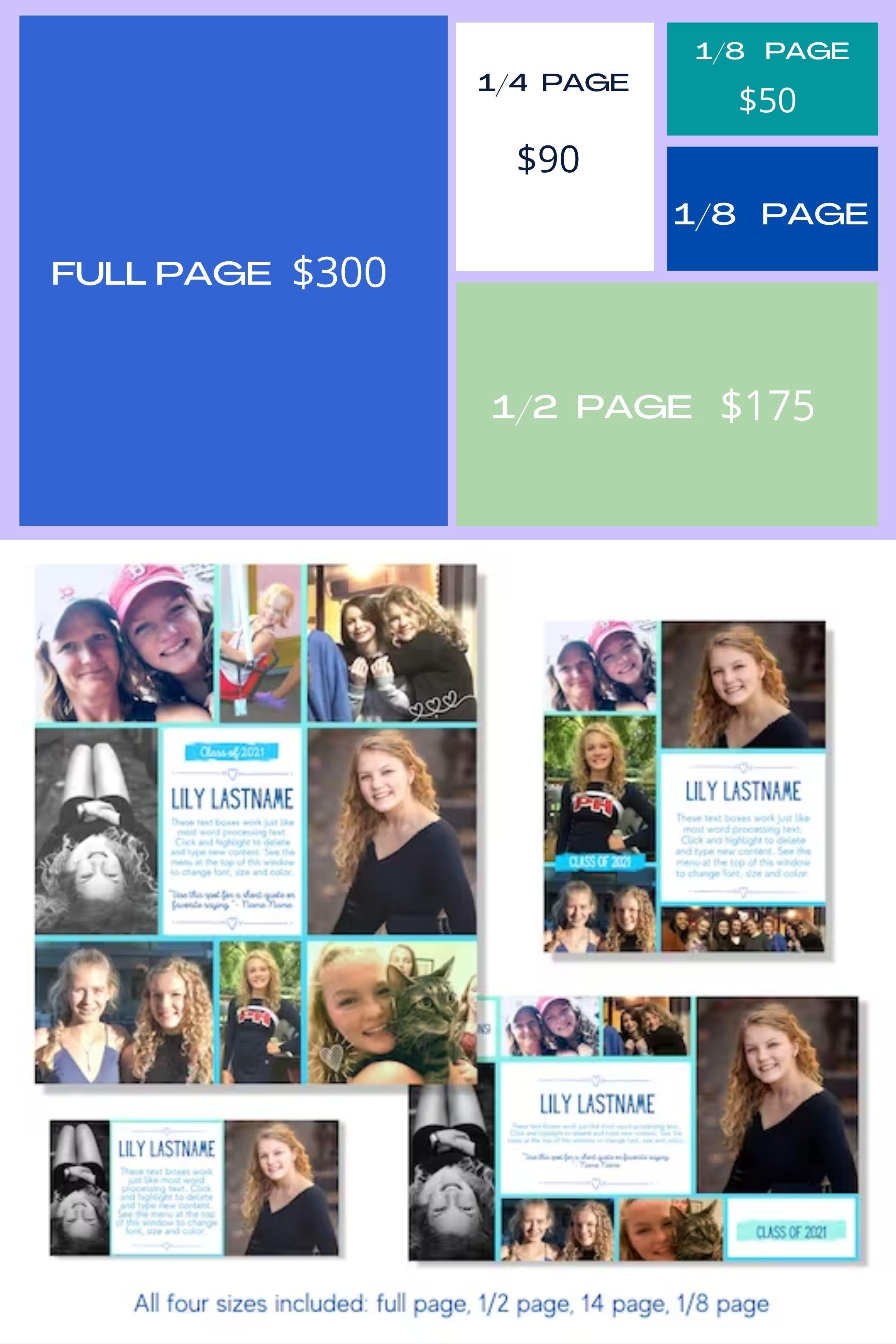 Senior Tribute Ad Yearbook Rockvale High School