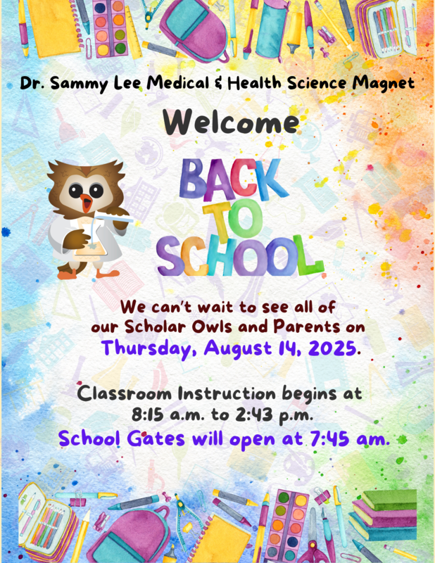 Colorful Watercolor Illustrative Welcome  Back to School Greeting Flyer.png