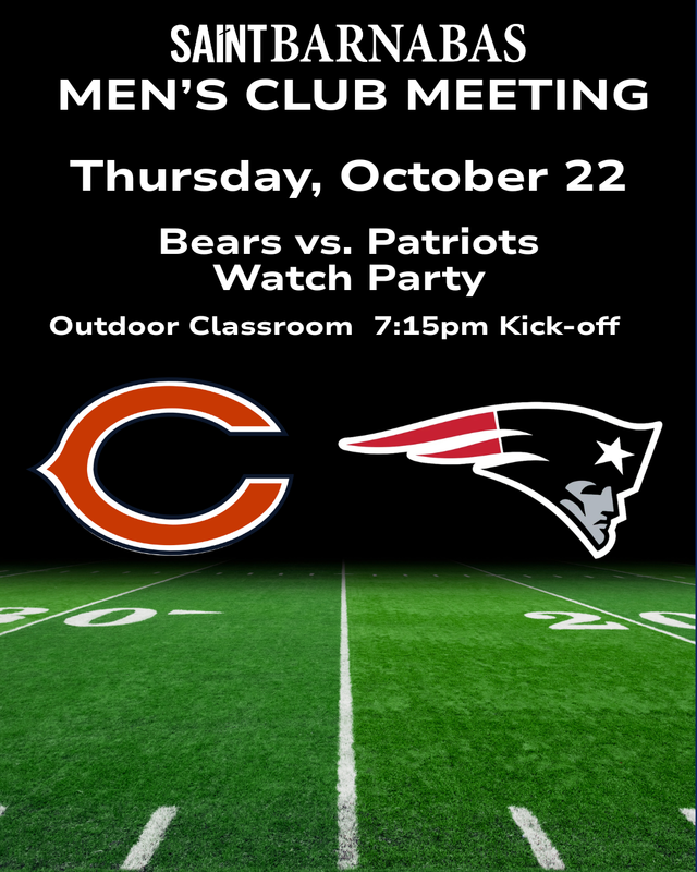 Men's Club - Oct. 22 Featured Photo