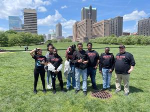 HFS 8th Grade Scholars on their Urban Passport Road Trip