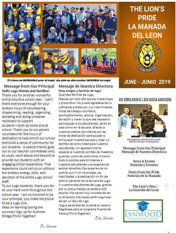 JUNE NEWSLETTER- FAREWELL EDITION! | NOTICIERO de JUNIO - LA DESPEDIDA Featured Photo