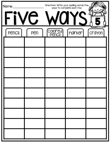 Words Five Ways Worksheet.png