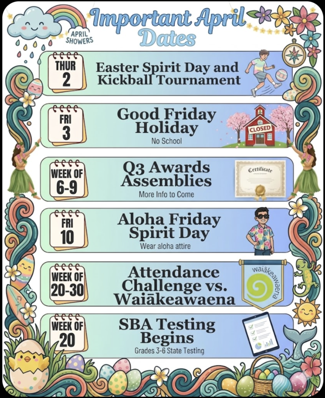 📅 April Updates: Important Events Dates Featured Photo