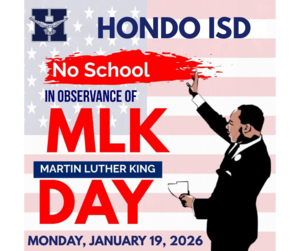 MLK DAY- no school on Monday, January 19th
