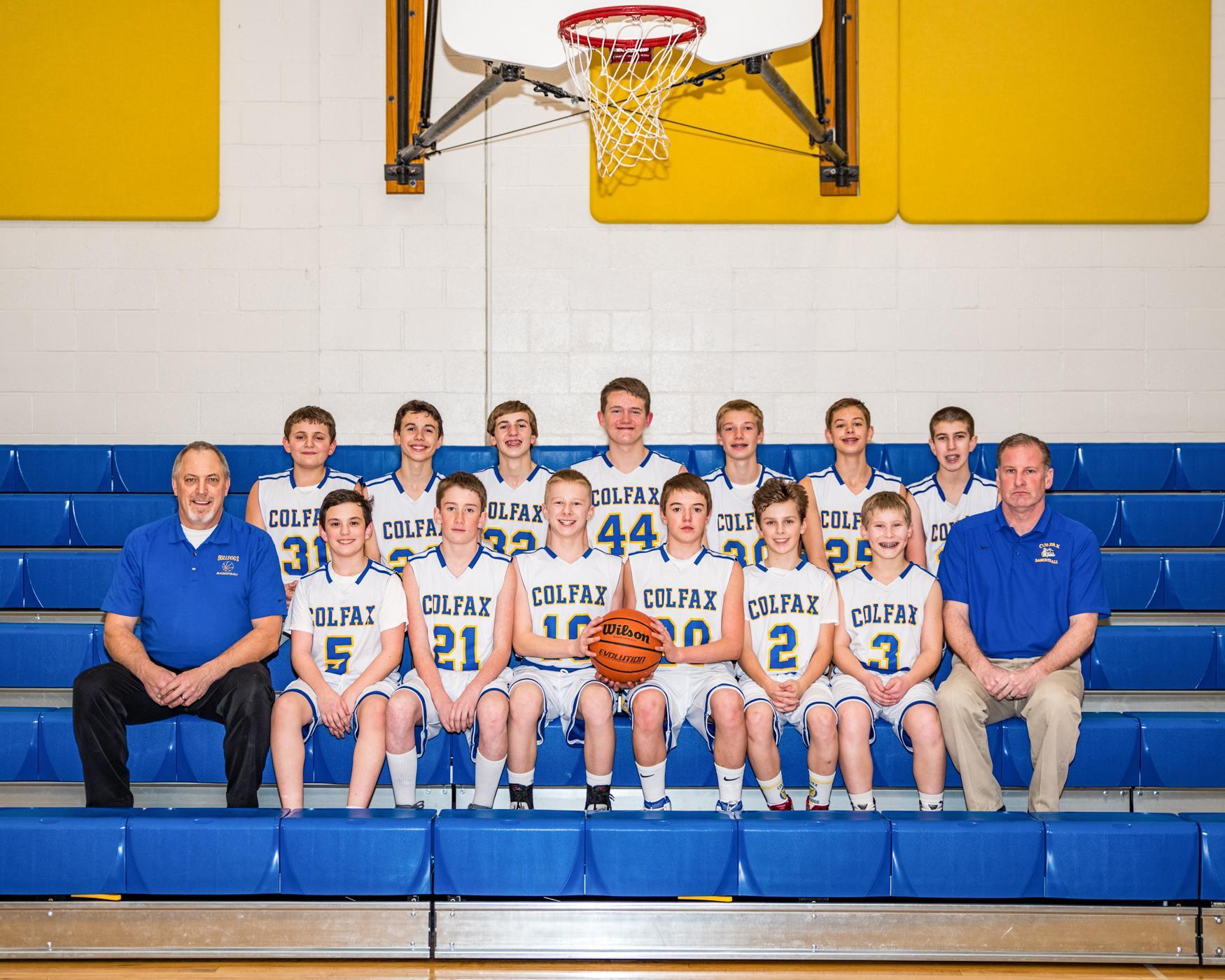 Colfax Bulldog Junior High Boy's Basketball JH Boy's Basketball