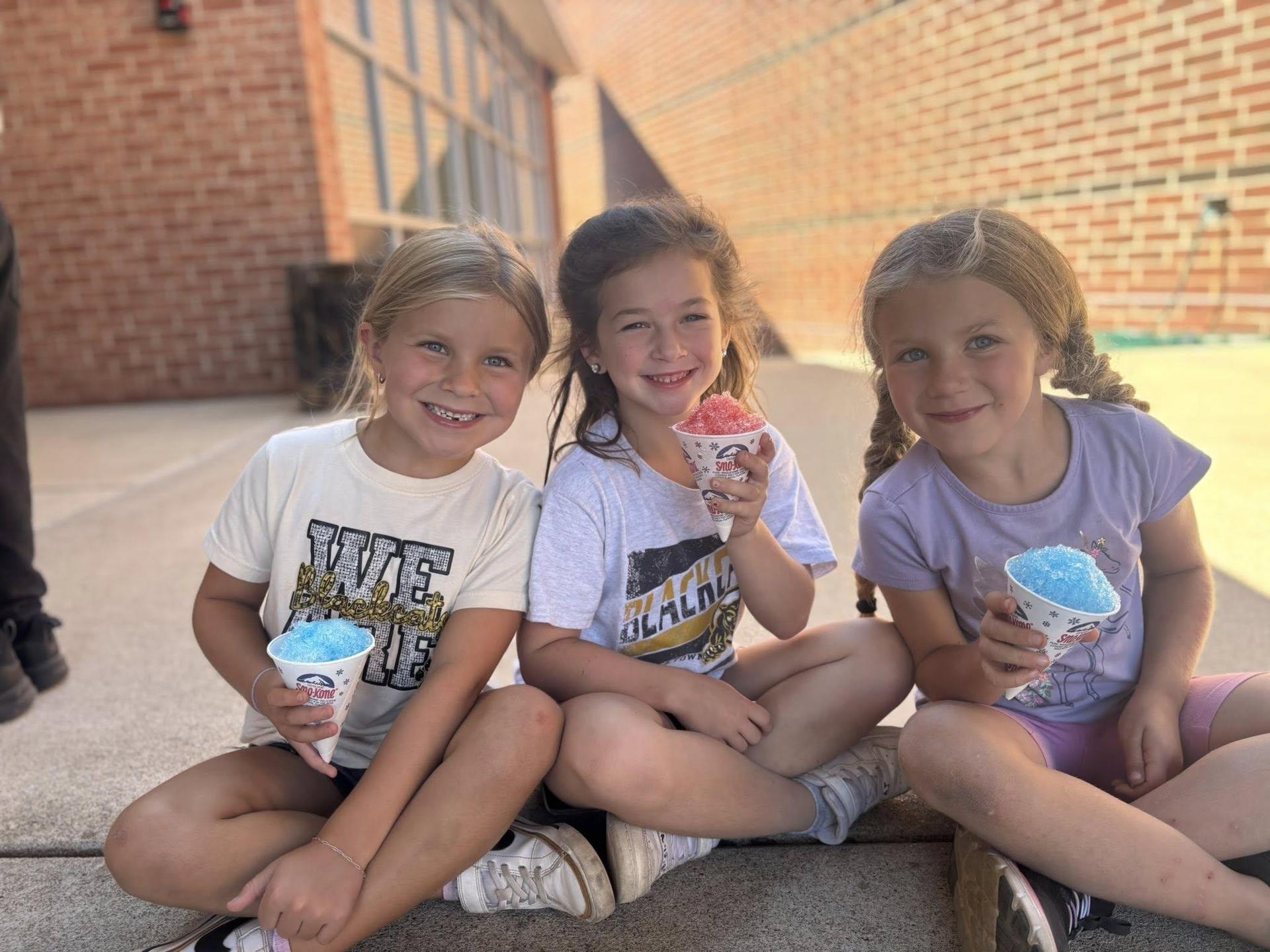 FES Students Snow Cone Reward 25