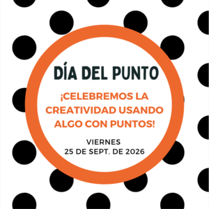 Dot Day flyer in Spanish