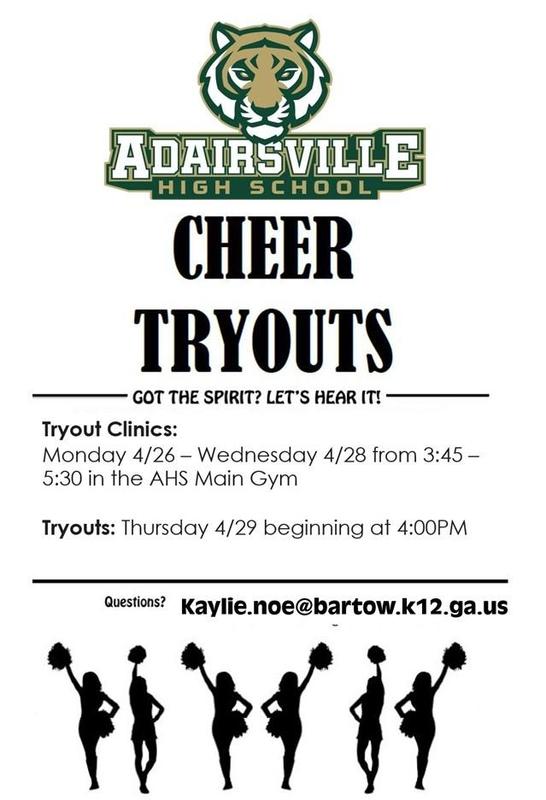Cheer Tryout Information 2021 Featured Photo