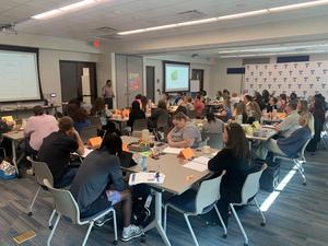 First-year teachers participate in training at the 2025 IGNITE Academy