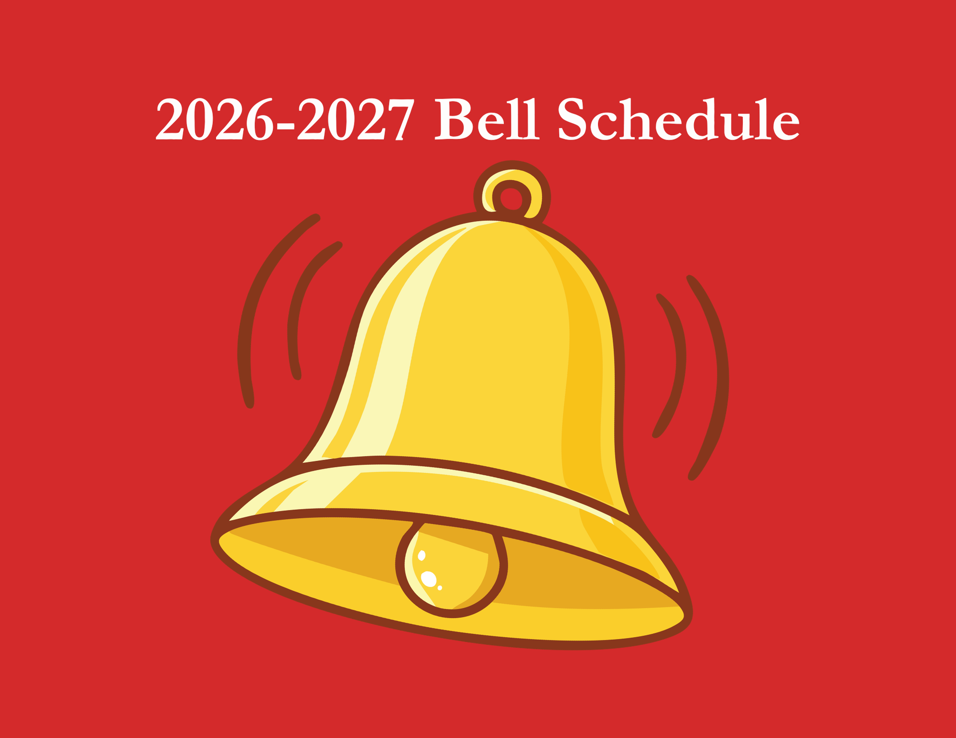 Bell Schedule