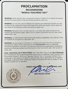 proclamation