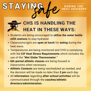stay safe in the heat