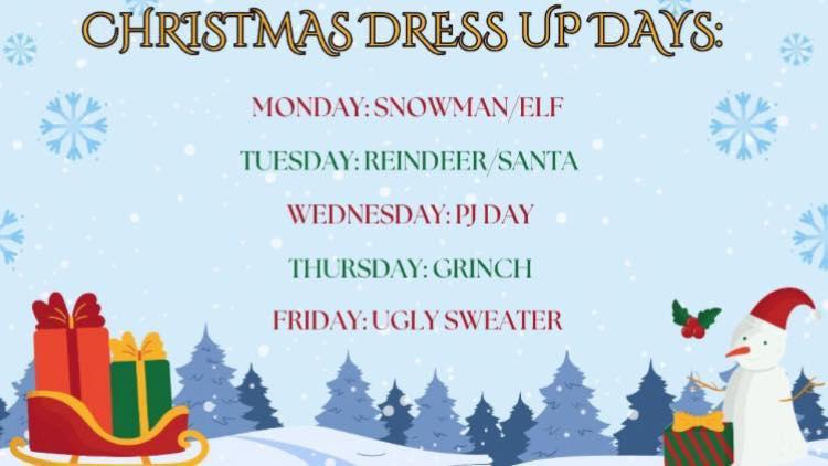 elementary dress up days