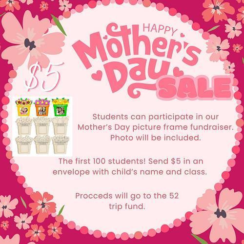 Mothers day sale flyer
