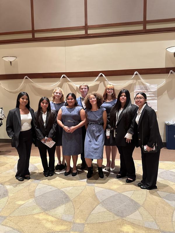 Delcastle Educators Rising at Delaware CTSO Fall Leadership Conference
