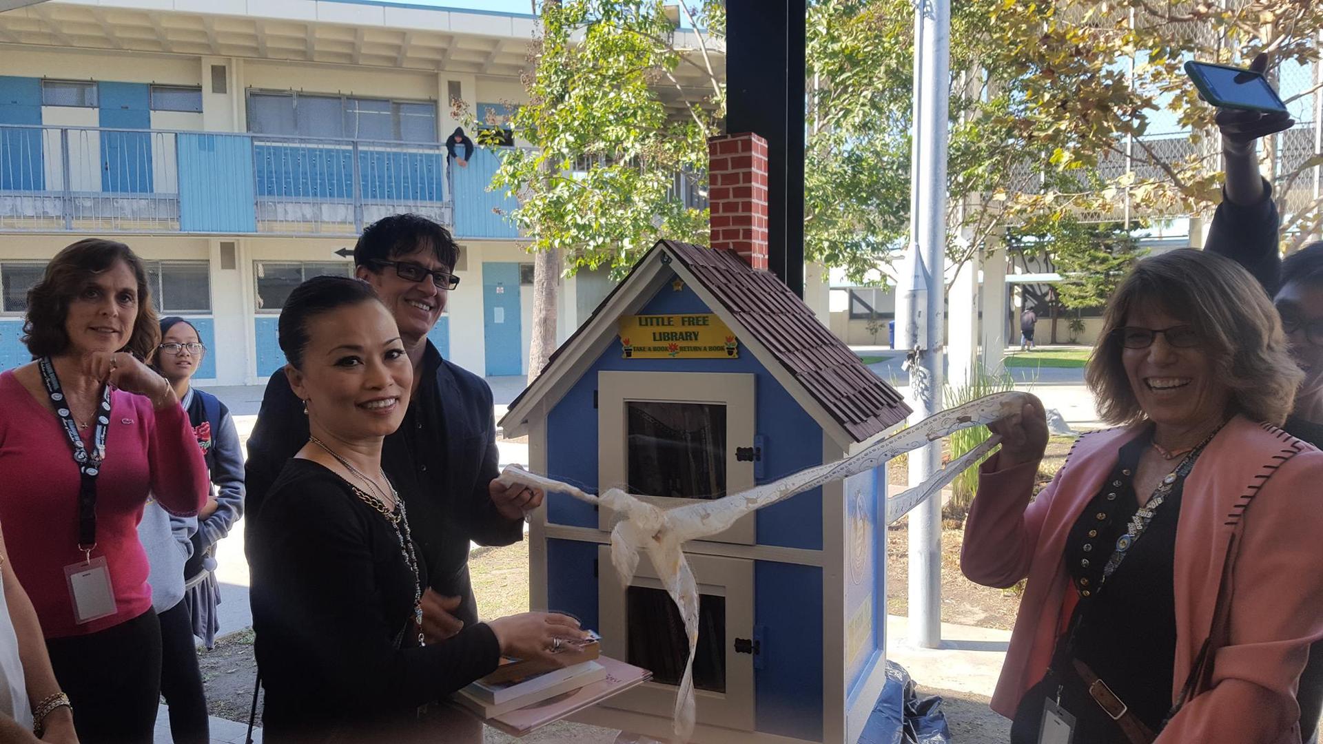 Little Library Installation