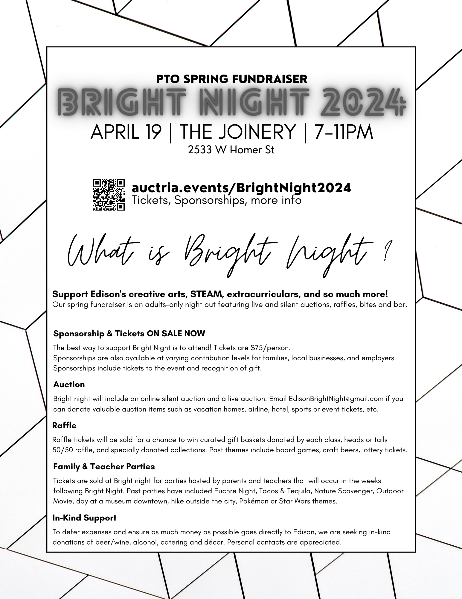 Fundraising - PTO - Edison Regional Gifted Center