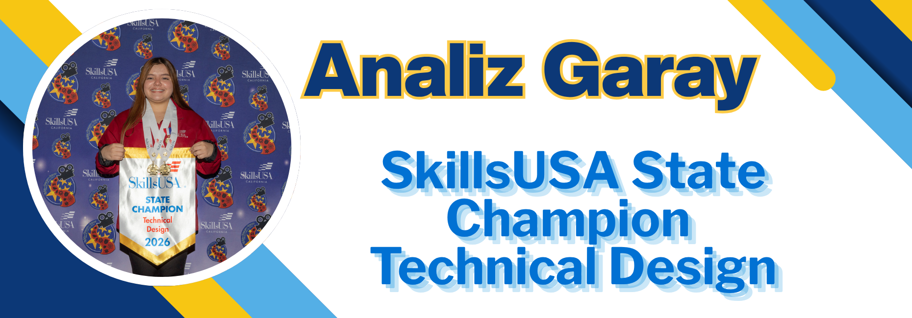 Analiz Garay SkillsUSA State Champion
