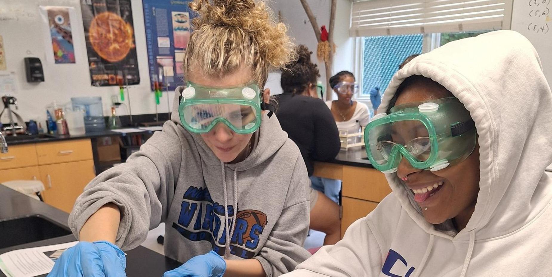 AP® Biology Lab students