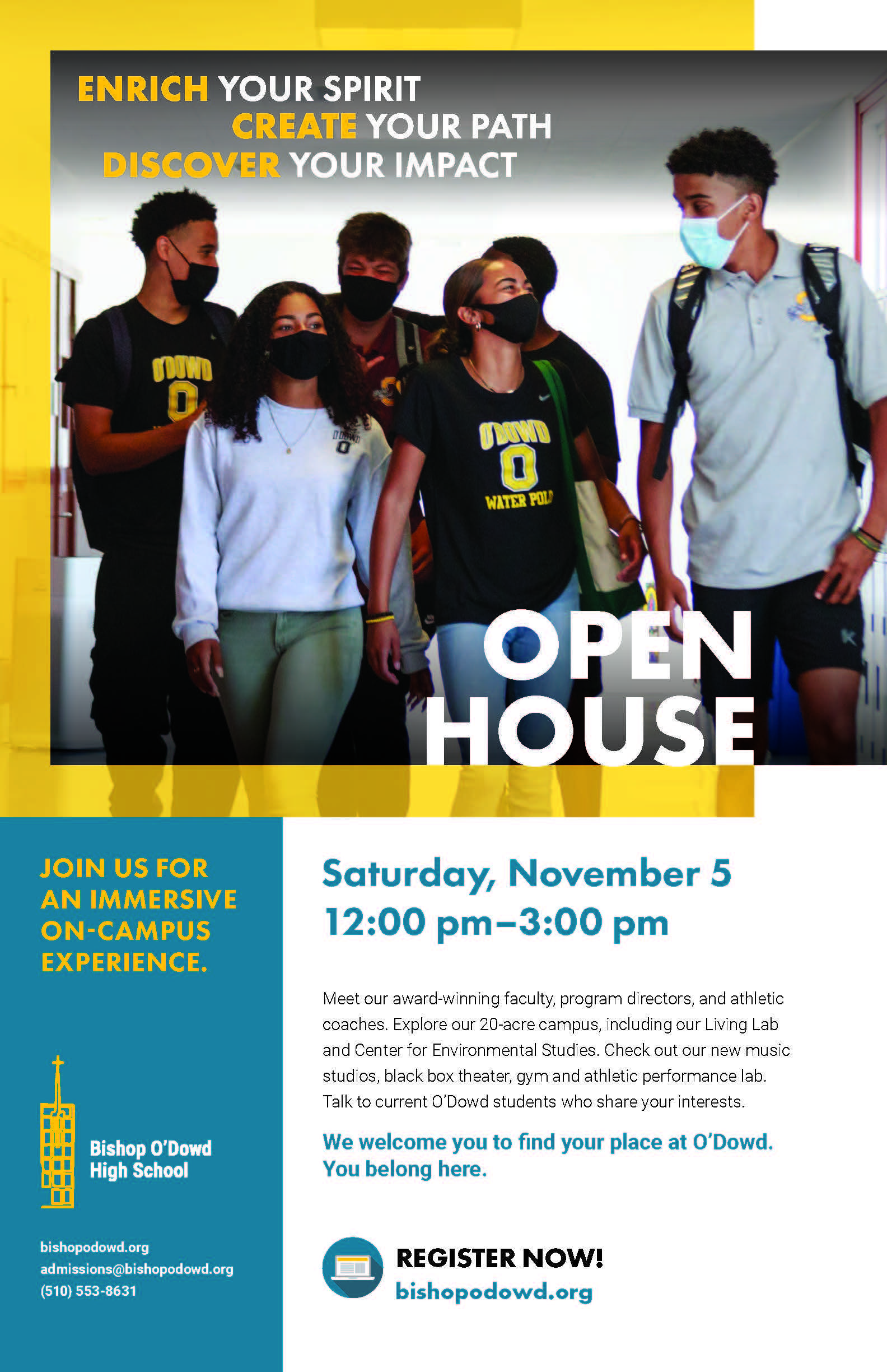 O'Dowd High School Open House Assumption School