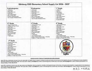 school supplies 26-27 english