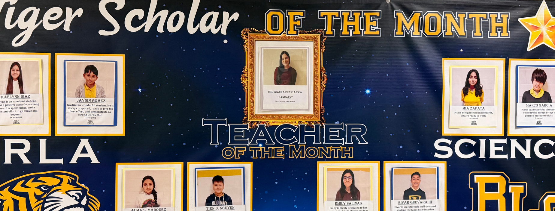 Teacher of the month