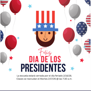 Día festivo del Día de los Presidentes