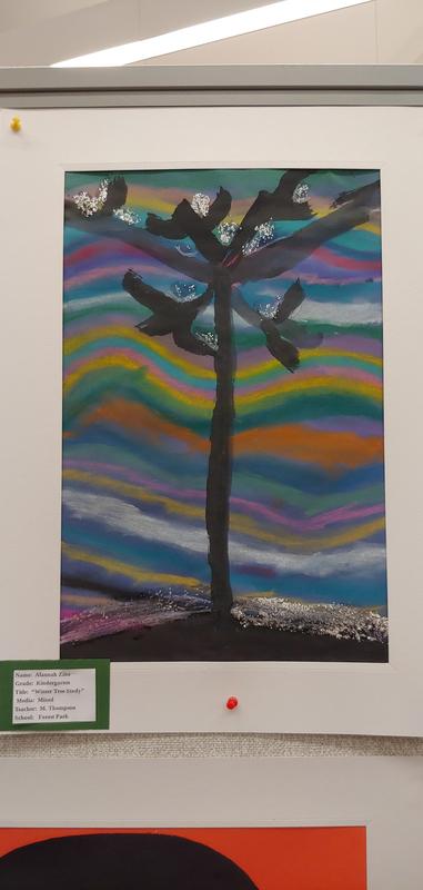 Art Show exhibits! Forest Park Students Featured Photo
