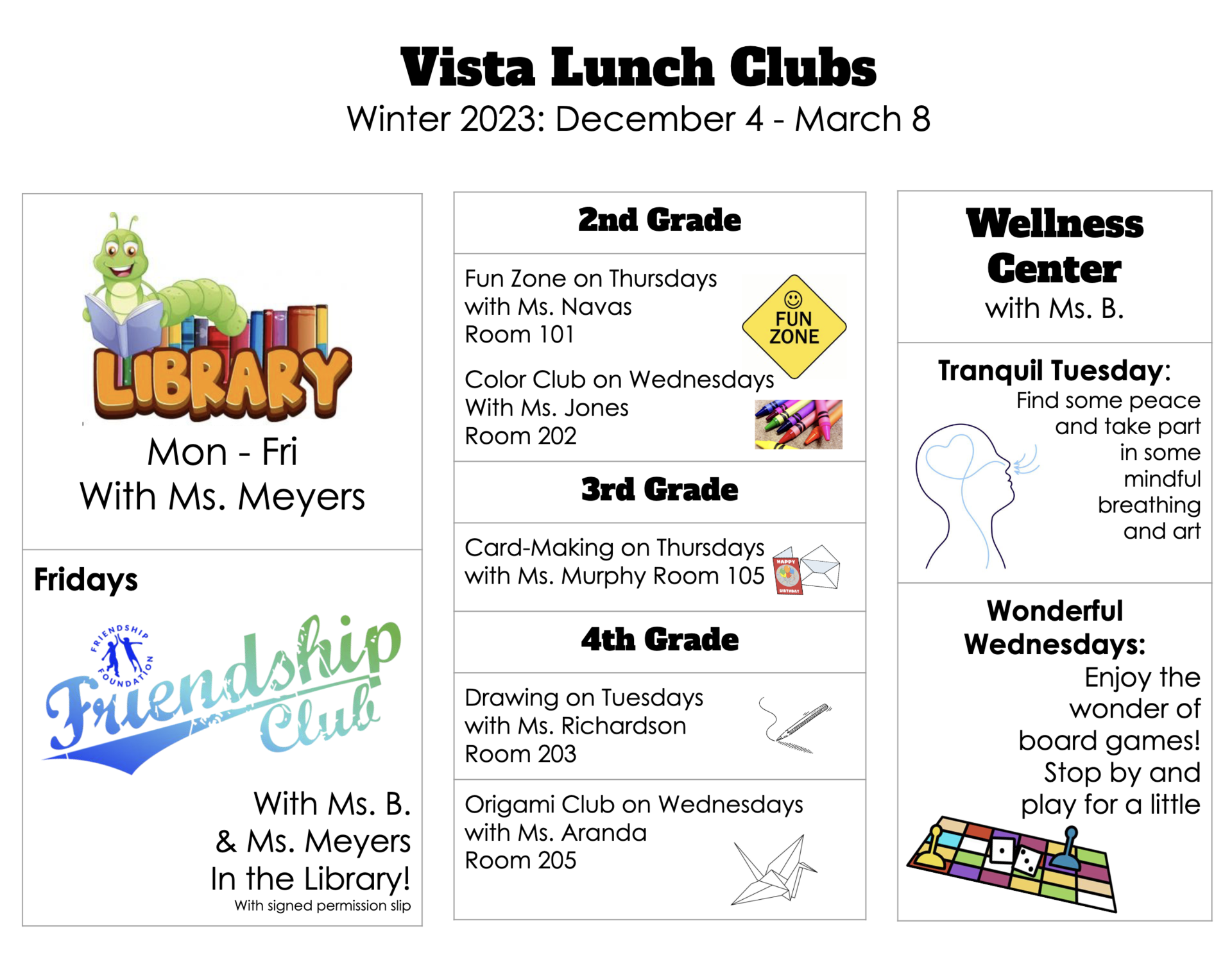 HVS Lunch Clubs (K-8) – HVS Programs – Hermosa Beach City School District