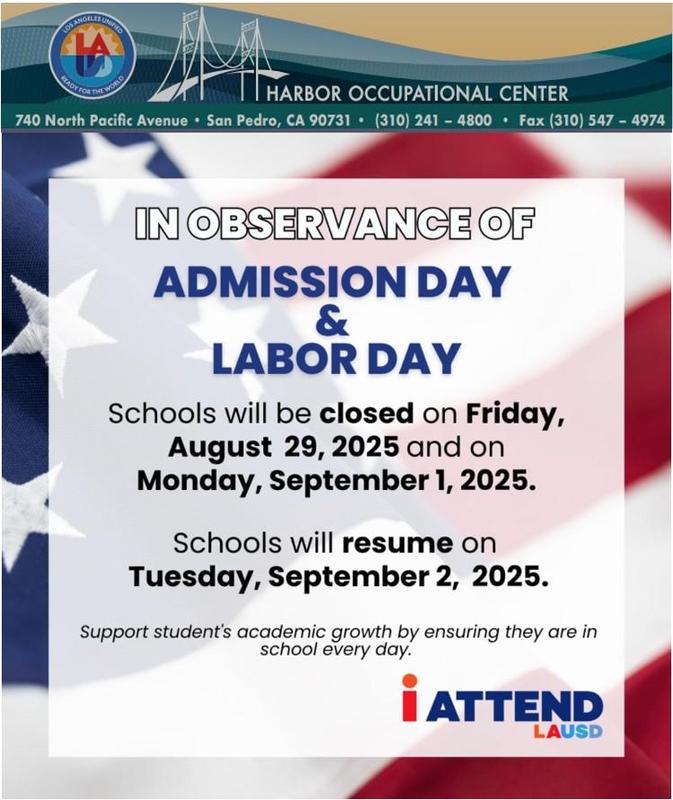 Labor Day - School closed