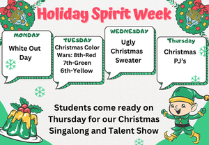 Holiday Spirit Week