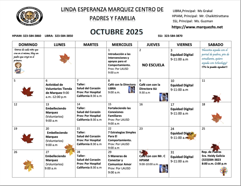 October 2025 Calendar Thumbnail Image